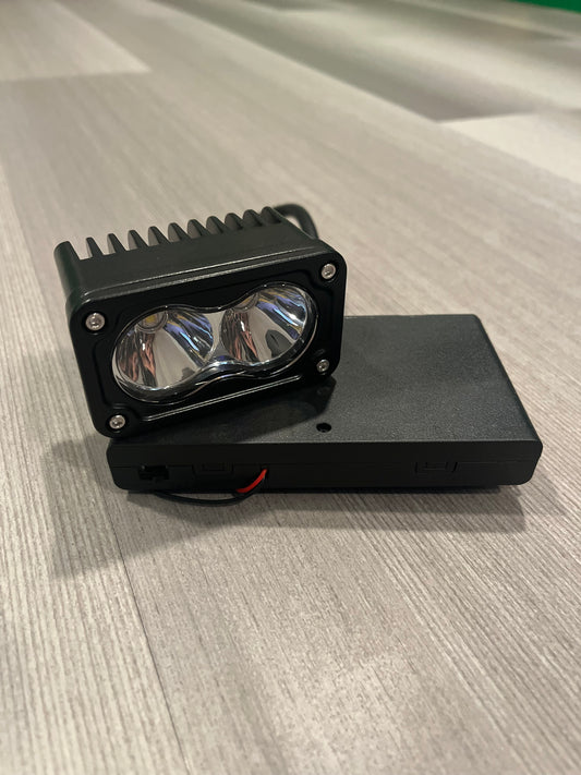 Battery powered Baja light