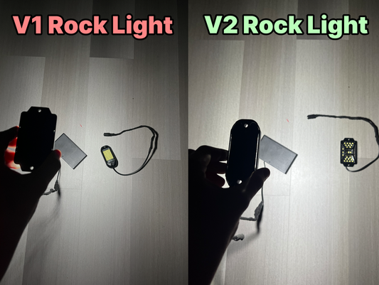 V2 Battery Powered Rock Light